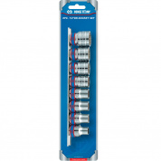 Набор торцевых головок 1/2", шестигранные, 10-22 мм, 8 предметов KING TONY 4510MR Набор торцевых головок 1/2", шестигранные, 10-22 мм, 8 предметов KING TONY 4510MR