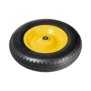 Колесо пневматическое 4.80/4.00-8 D 380 мм, внутренний подшипник D 12 мм, длина оси 80 мм Palisad Колесо пневматическое 4.80/4.00-8 D 380 мм, внутренний подшипник D 12 мм, длина оси 80 мм Palisad