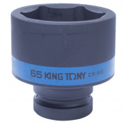 Головка торцевая ударная шестигранная 1", 65 мм KING TONY 853565M Головка торцевая ударная шестигранная 1", 65 мм KING TONY 853565M