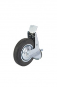Колесо поворотное SCtB 63 160 мм резина с болтом и тормозом (F) Колесо поворотное SCtB 63 160 мм резина с болтом и тормозом (F)