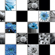 Панель стеновая ПВХ кафельная плитка джулия 0,96х0,485м Пластмаркет (15)