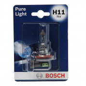 Автолампа H11 (55) PGJ19-2 PURE LIGHT (блистер) 12V BOSCH /1