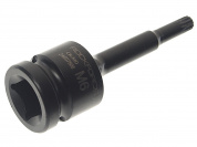 Головка-бита SPLINE ударная 1/2", M6 ROCKFORCE RF-24807806 /1/120