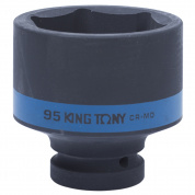 Головка торцевая ударная шестигранная 1", 95 мм KING TONY 853595M Головка торцевая ударная шестигранная 1", 95 мм KING TONY 853595M