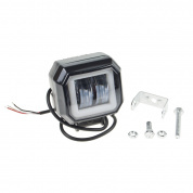 Фара рабочего света MIS-20W(SQ) с подсветкой квадратная 120х100мм 10-30V MISTAR /1 Фара рабочего света MIS-20W(SQ) с подсветкой квадратная 120х100мм 10-30V MISTAR /1