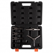 Съемник подшипников 2-х и 3-х захватный 100 мм, кейс, 6 предметов AFFIX AF10412121