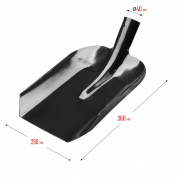 ЗУБР Мастер, без черенка, совковая лопата, тип ЛСП, закаленное полотно (39426)