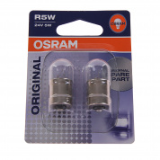 Автолампа R5W (BA15s) (блистер, 2шт) 24V OSRAM /1/10
