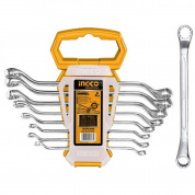 Набор ключей изогнутых  8шт, (6-22мм) INGCO HKSPA3088*