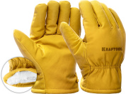 KRAFTOOL EXTREM Winter, XL (10) утеплённые кожаные рабочие перчатки (1137-XL)
