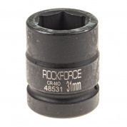 Головка торцевая  31мм 1" 6-гранная ударная L=62мм ROCKFORCE RF-48531 /1/50 Головка торцевая  31мм 1" 6-гранная ударная L=62мм ROCKFORCE RF-48531 /1/50