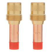 Держатель цанги с газовой линзой для электрода 2,4 мм, 2 шт Denzel