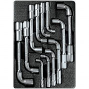 Набор торцевых ключей L-образных, ложемент, 12 предметов KING TONY 9-1812MR Набор торцевых ключей L-образных, ложемент, 12 предметов KING TONY 9-1812MR