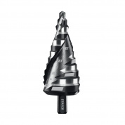 STAYER Pro-Max 6-38мм, 12 ступеней, винтовая спираль, сверло ступенчатое (29661-6-38-12)