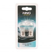 Автолампа P21W  (BA15s) (блистер, 2шт)  12V HNG /1/100