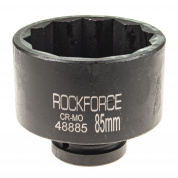 Головка торцевая 85мм 1" 12-гранная ударная L=95мм ROCKFORCE RF-48885 /1/10 Головка торцевая 85мм 1" 12-гранная ударная L=95мм ROCKFORCE RF-48885 /1/10