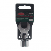 Ключ рожковый 16мм RF-751316AF съемный с шарниром 3/8", на пластиковом держателе ROCKFORCE /1