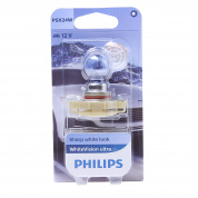Автолампа PSX24W (PG20/7) WhiteVision ultra 3300K (блистер) 12V PHILIPS /1/10