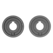 Подающий ролик, V профиль под стальную проволоку 0,8-1мм, 2 шт Denzel Подающий ролик, V профиль под стальную проволоку 0,8-1мм, 2 шт Denzel