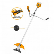 Триммер аккумуляторный, 40В(20В+20В) без АКБ и З/У,  INGCO CSTLI20018