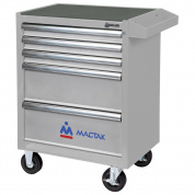 Тележка инструментальная, 5 выдвижных ящиков, "ОПТИМА", серая МАСТАК 521-05581MG