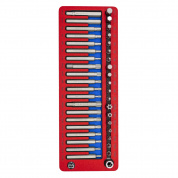 Набор вставок, ложемент, 40 предметов МАСТАК 5-5240 Набор вставок, ложемент, 40 предметов МАСТАК 5-5240