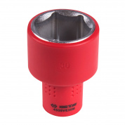 Головка торцевая диэлектрическая шестигранная 1/2", 30 мм KING TONY 4335VE30M Головка торцевая диэлектрическая шестигранная 1/2", 30 мм KING TONY 4335VE30M