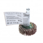 Круг RF-FD540Р шлифовальный лепестковый P40 30х10х6мм ROCKFORCE /1/100