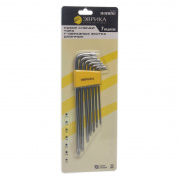 Набор ключей TORX ER-25107XLT: Г-образных экстра длинных T10-T40 7пр. ЭВРИКА /1/12/60 Набор ключей TORX ER-25107XLT: Г-образных экстра длинных T10-T40 7пр. ЭВРИКА /1/12/60