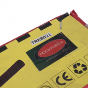 Лебедка RF-TRK8021 рычажная тяговая, 2т (двойное зубч. колесо, диаметр троса-5мм, длина троса- 1.5/3м) ROCKFORCE /1