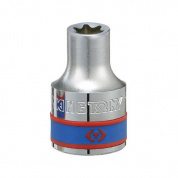 Головка торцевая TORX Е-стандарт 1/2", E18, L = 39 мм KING TONY 437518M Головка торцевая TORX Е-стандарт 1/2", E18, L = 39 мм KING TONY 437518M