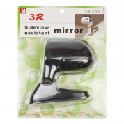 Зеркало дополнительное 3R-105L мертвой зоны на крыло левое (скотч) 3R /1/40