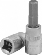 S09H206 Насадка торцевая 1/4"DR с вставкой-битой шестигранной, H6, 37 мм S09H206 Насадка торцевая 1/4"DR с вставкой-битой шестигранной, H6, 37 мм