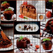 *Панель стеновая ПВХ мозаика десерт 0,96х0,48м Регул (10)