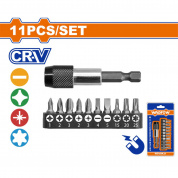 Набор бит с держателем 11 шт WADFOW WSV8K31