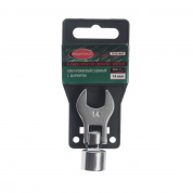 Ключ рожковый 14мм RF-751314AF съемный с шарниром 3/8", на пластиковом держателе ROCKFORCE /1