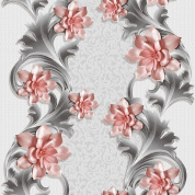 60213 Ангелина (бело-сер-корал) обои симплекс 0,53*10 (Гомель) 24 60213 Ангелина (бело-сер-корал) обои симплекс 0,53*10 (Гомель) 24