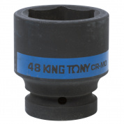 Головка торцевая ударная шестигранная 1", 48 мм KING TONY 853548M Головка торцевая ударная шестигранная 1", 48 мм KING TONY 853548M