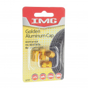 Колпачки на вентиль шины V717 GOLD металл (4шт) IMG /1/10/120