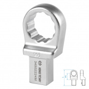 Насадка накидная серии "FIT", 24 мм, 14х18 мм KING TONY 34502224M