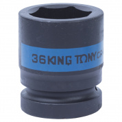 Головка торцевая ударная шестигранная 1", 36 мм KING TONY 853536M Головка торцевая ударная шестигранная 1", 36 мм KING TONY 853536M