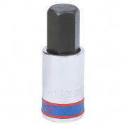 Насадка (бита) торцевая 1/2", Hex, 17 мм, L = 66 мм KING TONY 402517 Насадка (бита) торцевая 1/2", Hex, 17 мм, L = 66 мм KING TONY 402517