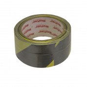 Скотч сигнальный LT-YB 48мм х 20м (желтый/черный) MEGAPOWER /1/90