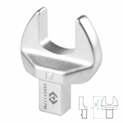 Насадка рожковая серии "FIT", 17 мм, 9х12 мм KING TONY 34501117M Насадка рожковая серии "FIT", 17 мм, 9х12 мм KING TONY 34501117M