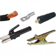 Кабели сварочные КСП-25-3 Оптима, 3+3м в сборе ГОСТ