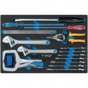 Набор инструментов арматурщика, ложемент, 24 предмета KING TONY 9-91124MRV Набор инструментов арматурщика, ложемент, 24 предмета KING TONY 9-91124MRV