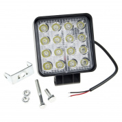 Фара рабочего света 29-48W FLOD 16LED 100х100мм 10-30V MISTAR /1 Фара рабочего света 29-48W FLOD 16LED 100х100мм 10-30V MISTAR /1