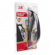 Зеркало дополнительное 3R-090 мертвой зоны на боковую стойку 183х57мм. серебро (скотч) 3R /1/40