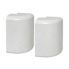 Угол внешний к парапетному кабель-каналу EKF, 105х50 мм, белый (2 шт.)