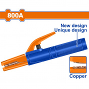 Держатель электродов 800 А, 285 мм WADFOW WEH1A08